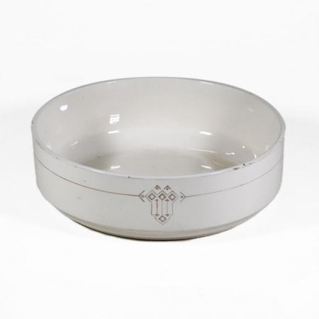 Antike Waschgarnitur Art-Deco – Schüssel und Krug aus Fayence