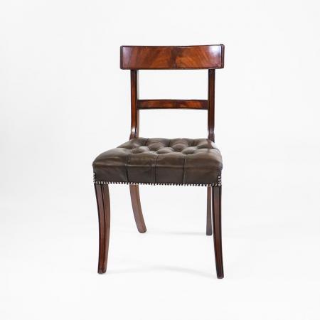 8 antike Regency Style Esszimmerstühle