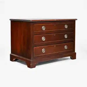 Antike Mahagoni Kommode mit feinen Intarsien