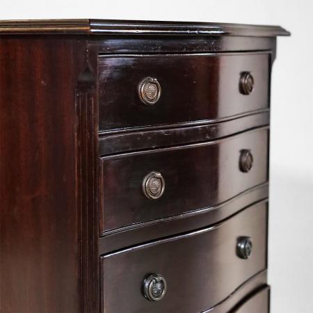 Englische antike Mahagoni Kommode