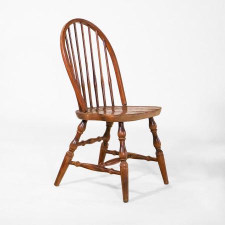 Antike viktorianische Windsor-Stühle aus Esche und Ulme, ca. 1900 – Klassisches Stickback-Design, Landhausstil Esszimmerstühle mit Spindellehne.