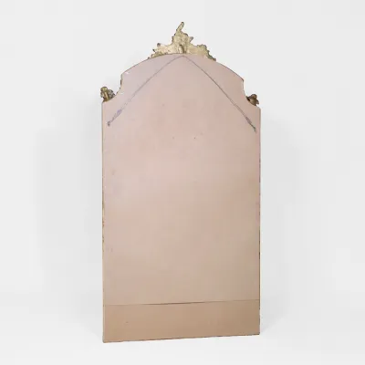 Großer goldener Spiegel Barock Stil mit aufwendig verziertem Rahmen