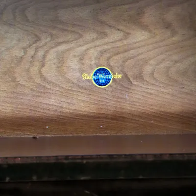 Antikes Globe Wernicke