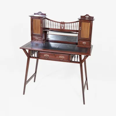 Englischer Jugendstil Schreibtisch um 1910