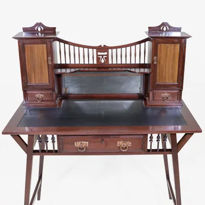 Englischer Jugendstil Schreibtisch um 1910