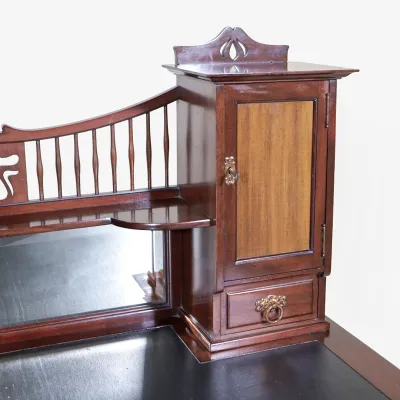 Englischer Jugendstil Schreibtisch um 1910