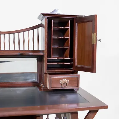 Englischer Jugendstil Schreibtisch um 1910