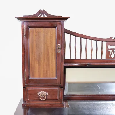 Englischer Jugendstil Schreibtisch um 1910