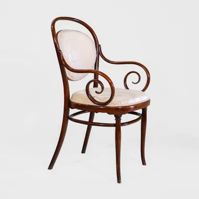 Vintage Bugholzstuhl