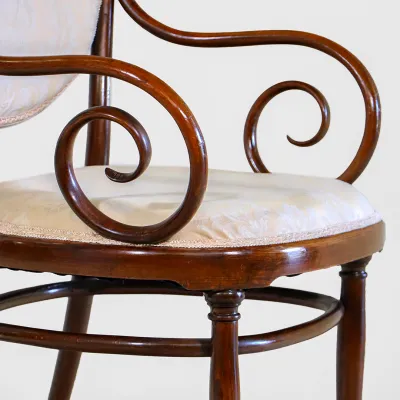 Vintage Bugholzstuhl