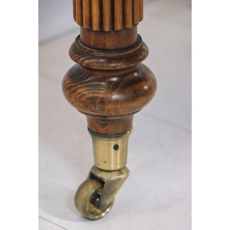 Ovaler Esstisch Antik Stil Eibe bis 250 cm ausziehbar