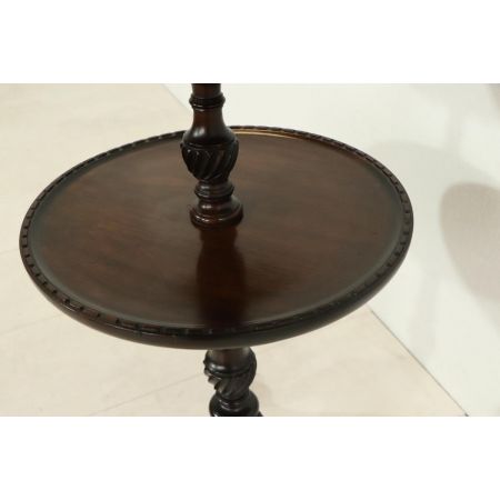 Antiker englischer Dumb Waiter, Mahagoni, ca. 1840