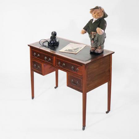 Edwardian Sheraton Revival Desk