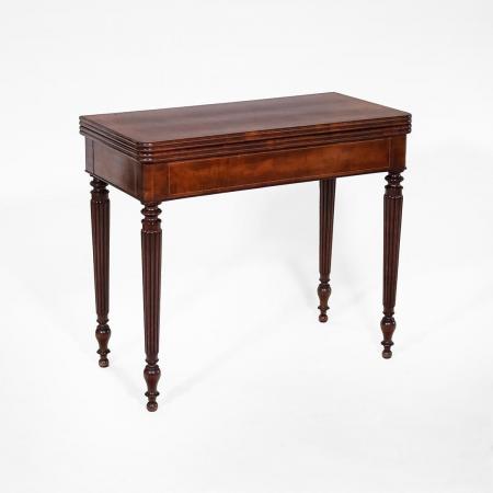 Antiker Mahagoni Spieltisch