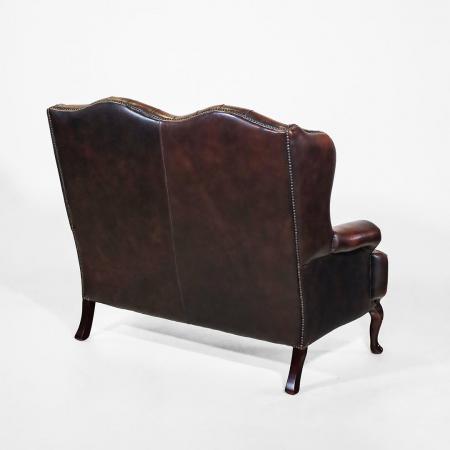 Vintage Queen Anne Chesterfield 2-Sitzer