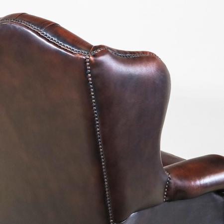 Vintage Queen Anne Chesterfield 2-Sitzer