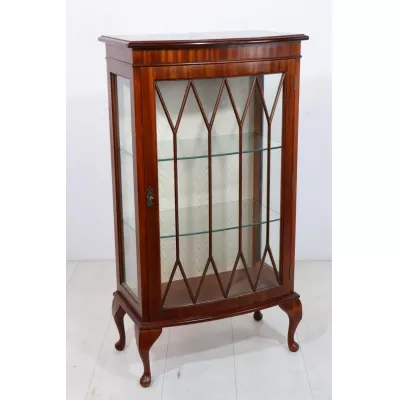 Antikes englisches Display Cabinet im Regency Style, Mahagoni, ca. 1910