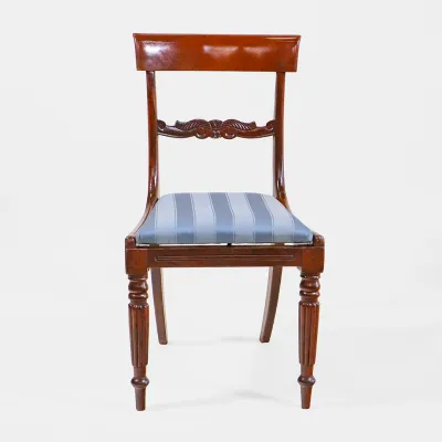 Viktorianischer Mahagoni-Stuhl – klassische englische Handwerkskunst