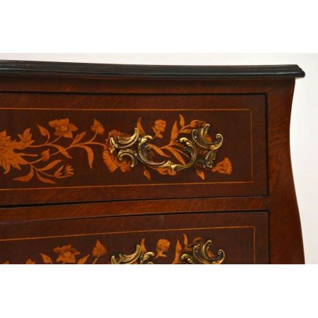 Antike Dutch Marquetry Kommode / Chest of Drawers