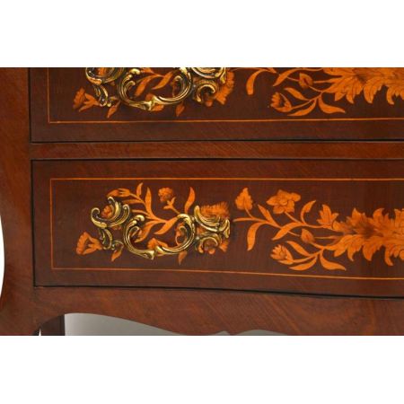 Antike Dutch Marquetry Kommode / Chest of Drawers