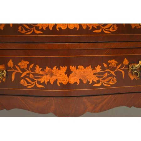 Antike Dutch Marquetry Kommode / Chest of Drawers