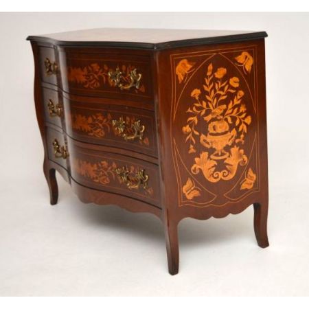 Antike Dutch Marquetry Kommode / Chest of Drawers