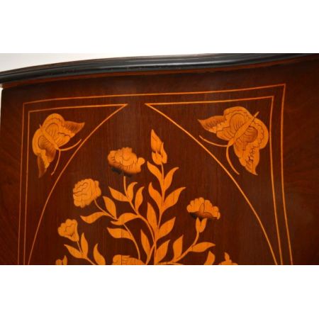 Antike Dutch Marquetry Kommode / Chest of Drawers