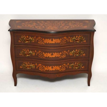 Antike Dutch Marquetry Kommode / Chest of Drawers