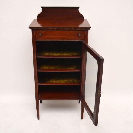 Antikes Edwardian Mahagoni Kabinett Sideboard kleiner Tisch