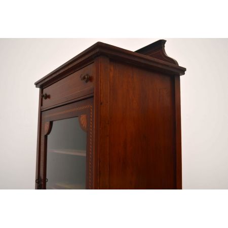 Antikes Edwardian Mahagoni Kabinett Sideboard kleiner Tisch