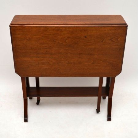 Antike Edwardian Mahagoni Sutherland Tisch