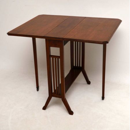 Antike Edwardian Mahagoni Sutherland Tisch