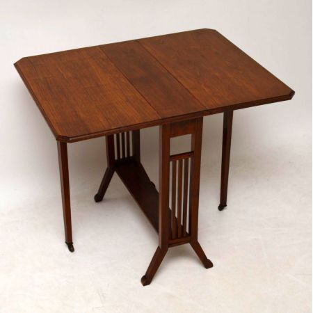 Antike Edwardian Mahagoni Sutherland Tisch