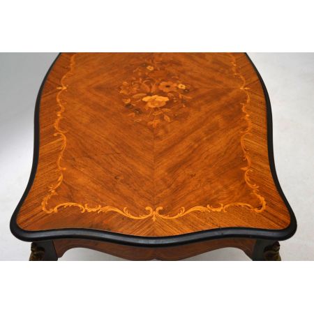 Antik Französischer Stil Intarsien Rosewood Couchtisch Sofatisch
