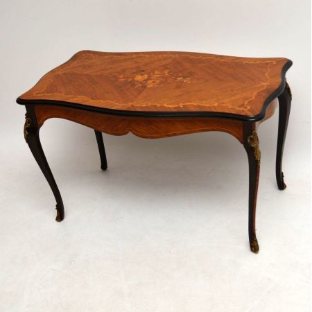 Antik Französischer Stil Intarsien Rosewood Couchtisch Sofatisch