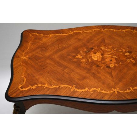 Antik Französischer Stil Intarsien Rosewood Couchtisch Sofatisch
