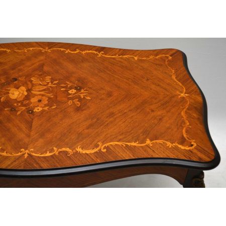 Antik Französischer Stil Intarsien Rosewood Couchtisch Sofatisch