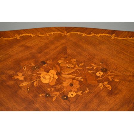 Antik Französischer Stil Intarsien Rosewood Couchtisch Sofatisch