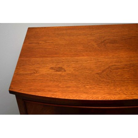 Antike Mahagoni Kommode mit 6 Schubladen in dunklem Holz