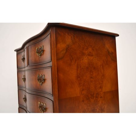 Antike Georgean Style Burr Walnut Kommode