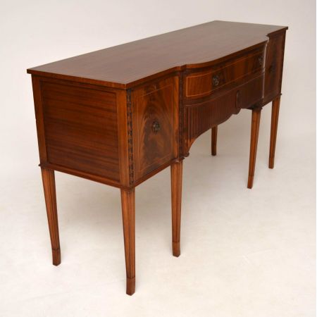 Antikes Inlaid Mahogany Sideboard
