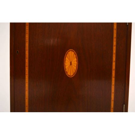 Antikes georgisches Mahagoni Bücherregal