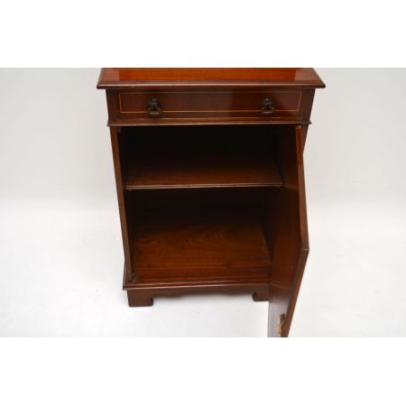 Antikes georgisches Mahagoni Bücherregal