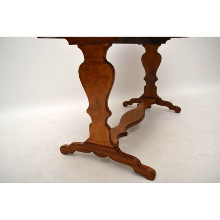 Antik Burr Walnuss Sofa Tisch