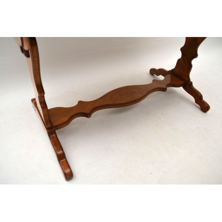 Antik Burr Walnuss Sofa Tisch