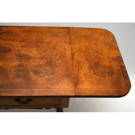 Antiker Regency Stil Walnuss Sofa Tisch