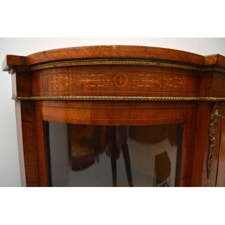 Antikes viktorianisches Walnuss Credenza Sideboard