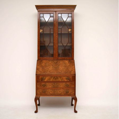 Antikes georgianischer Stil Mahagoni Bücherei Bücherregal