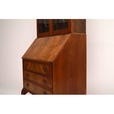 Antikes georgianischer Stil Mahagoni Bücherei Bücherregal