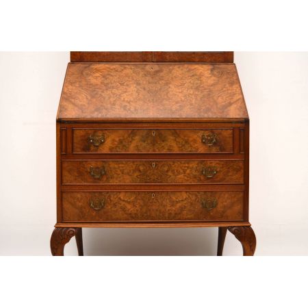 Antikes georgianischer Stil Mahagoni Bücherei Bücherregal